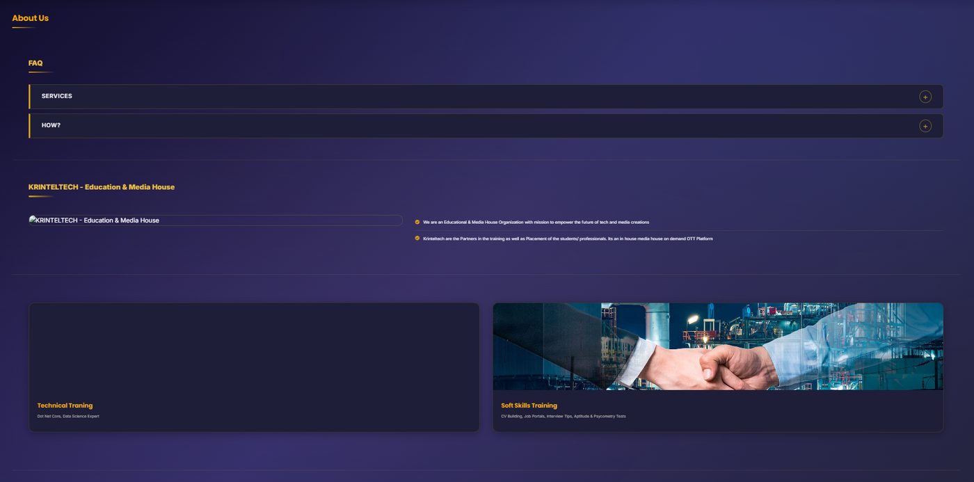 Dynamic pages on the fly