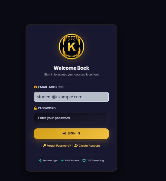 Secured login