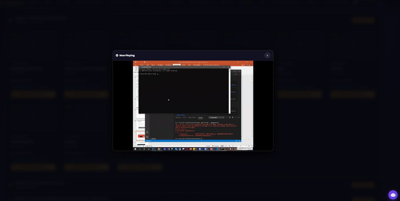 Seamless video streaming with bot assistance